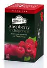AHMAD TEA Raspberry Indulgence aus 20 Schwarzer Tee Beutel  2 Gramm Classic