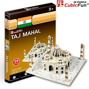 PUZZLE 3D TAJ MAHAL INDIA PUZLE CUBICFUN Original Sellado 39 Piezas Modelo 3D - Imagen 1 de 5