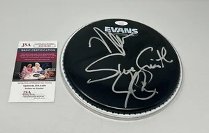 Journey signed Drumhead (Neal Schon, Jonathan Cain, Steve Smith) JSA COA - Picture 1 of 1