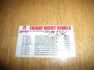 DEREK JOHNSON #8 SPRING VALLEY TIMBERWOLVES AUTOGRAMMKARTE "FRIDAY NIGHT RIVALS" - Bild 1 von 3