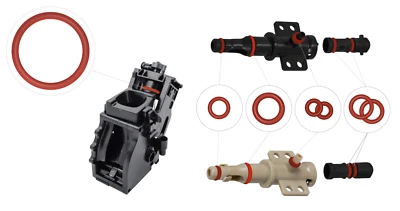 7x Dichtung für Saeco Philips O-Ring Kaffeevollautomat Auslaufstutzen Brühgruppe