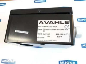 Vahle 0169462 02 0001 ES AKE1 PH7x2L6 PE2x2L6 M 25 800V 41A 100%ED Terminal box - Bild 1 von 3