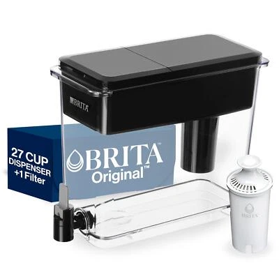Brita UltraMax Large Water Dispenser With Standard Filter, BPA-Free, Replaces 1, - Image 1 of 4