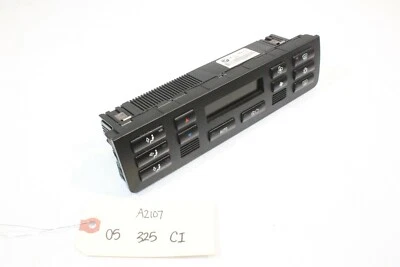 2005 BMW 325Ci CLIMATE CONTROL SWITCH ASSEMBLY A2107  - Image 1 of 4