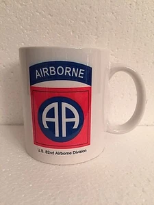 WW2 US ARMY 82nd Airborne Division Coffee / Tea Mug. World War II USA, MINT -NEW - Picture 1 of 2