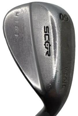 Scor V-Sole 4161 LW Lob Wedge 60° Stiff Flex Steel Shaft RH - Image 1 of 4
