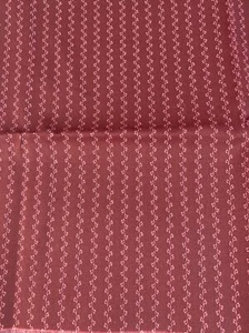 Vtg Jinny Beyer Mr RJR Fabrics Quilts Striped Cotton Zig Zag - Picture 1 of 8