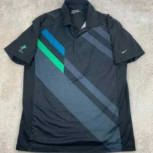 Camisa Polo Nike Golf Para Hombre L Tour Performance Dri Fit Negra Logo Payne Stewart - Imagen 1 de 6