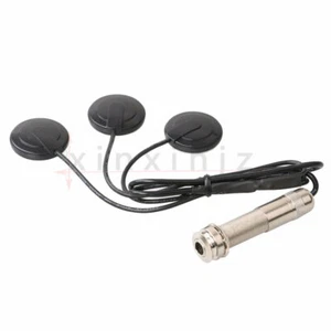 Sistema transductor piezoeléctrico 3 pastilla para bajo guitarra acústica conector de 6,35 mm - Imagen 1 de 4