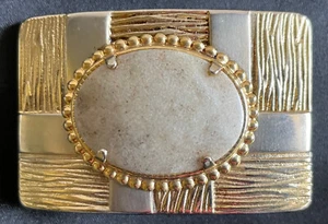 Men's Lapidary Handcrafted Belt Buckle - Picture 1 of 3