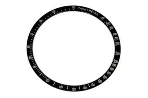 Bezel insert suitable for Omega Speedmaster Chronograph - Picture 1 of 2