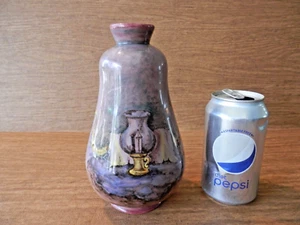 Minghetti Bologna Italien Vase Kerzenlampe & Geigenmotiv Sockel Nick sehr guter Zustand - Bild 1 von 6