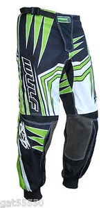 Nuevos Pantalones Wulfsport (Talla 32) Motocross Enduro Verde Kx Kxf Klx Kdx 250 - Imagen 1 de 1