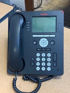 Avaya 9608 IP Phone with Stand 9608D01A 1009 VoIP 700480585 Telephone  - Picture 1 of 3