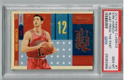 2010 Panini Kirk Hinrich Blast From The Past PSA 10 - Image 1 of 2
