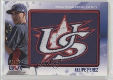 2011 Bowman Replica 2010 USA Baseball Patch /25 Felipe Perez #USA-61 Patch
