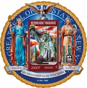 Statue of Freedom in New York Mi.7358 / Bl.1280 - Timbres - stamps - MNH** G115 - Picture 1 of 1