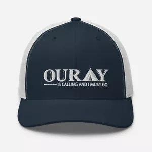 Ouray Colorado Camping Trucker Hat - Picture 1 of 26
