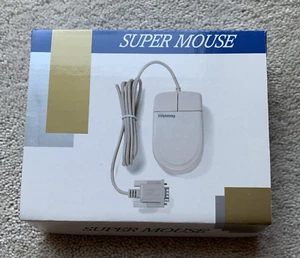 Vintage Shining Super Mouse, old stock, unsold; 9 pin for Apple II, early Mac - Picture 1 of 4