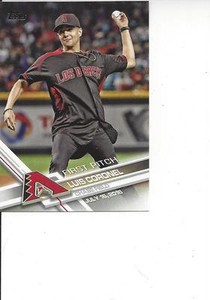 2017 Topps 1, First Pitch Luis Coronel Arizona Diamondbacks FP-13