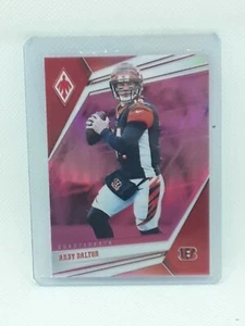 Andy Dalton 2019 Panini Phoenix Football - PINK (005/199) - Cincinnati Bengals - Picture 1 of 2