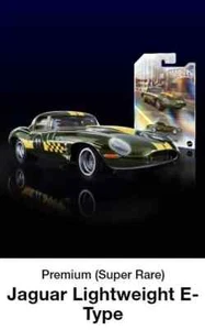 1:64 Hot Wheels NFTG Serie 9 Jaguar Lightweight E-Type - Super Rara - Foto 1 di 4