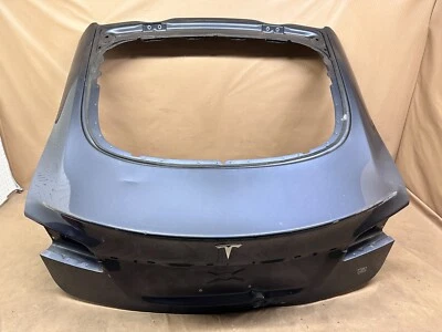 2021 2022 2023 TESLA MODEL S PLAID Tailgate Liftgate Trunk Lid Rear OEM Aluminum Foto 1 de 4