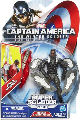 Figura de acción Capitán América El Soldado de Invierno: Rocket Storm Falcon 3,75" Foto 1 de 2