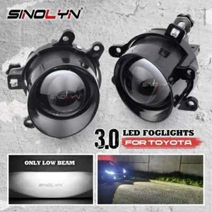 Lente proyector de haz bajo con luz antiniebla LED de 3 pulgadas para Toyota Corolla/Yaris/Camry/Bios - Imagen 1 de 12