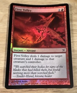 Mtg - First Volley - Foil - Betrayers of Kamigawa - Lp - Picture 1 of 2