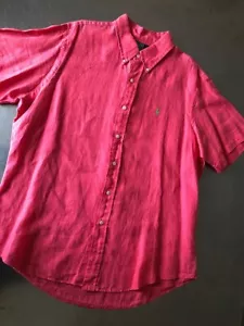 Ralph Lauren Linen Shirt XL - Picture 1 of 6