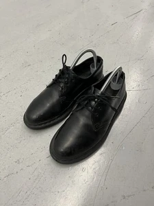 Dr Martens 1461 Mono Smooth Leather Oxford Leather Black Mens US 6 Ankle Low Cut - Picture 1 of 8