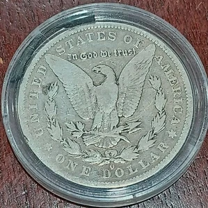 1894-O Morgan Silber Dollar 90% One Dollar 1 $ Umlaufmünze sehr guter Zustand - Bild 1 von 2