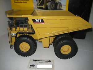 CATERPILLAR 797 MULDENKIPPER GELB #466.1 NZG 1:50 OVP - Bild 1 von 1