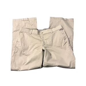 Lee Platinum Label Khaki Pants 4656525 Bootcut Size 18 Medium No Gap Waistband - Picture 1 of 4