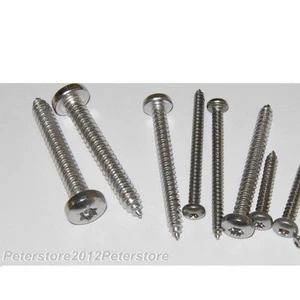 Blechschrauben DIN 7981 TX Edelstahl VA Linsenkopf 2,2mm-2,9 bis 4,8-5,5-6,3mm - Imagen 1 de 1
