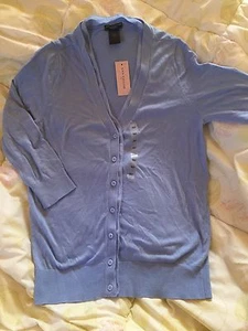 Ann Taylor Women Long Sleeve Blue Sweater Size: SP New With Tag - Picture 1 of 4