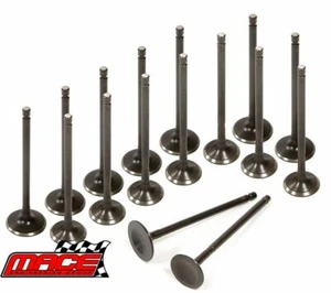 16 X STANDARD INTAKE & EXHAUST VALVE FOR MITSUBISHI STARWAGON SJ 4G63 2.0L I4 - Picture 1 of 1