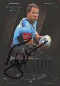 Signed 2016 Gold Coast Titans NRL ESP Elite Card - Tyrone Roberts - Bild 1 von 3