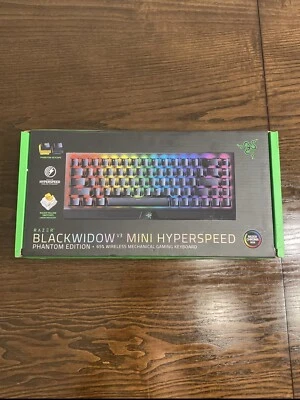 雷蛇 Blackwidow V3 迷你超速 65% 无线游戏键盘黄色开关 — 第 1/4 张图片