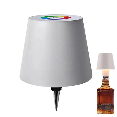 Новый 3 цвета перезаряжаемый беспроводной вина бутылка лампа для баров ресторанов - Изображение 1 из 4