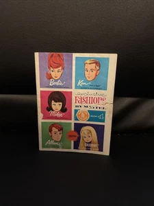 Vintage Exclusive Fashions by Mattel Barbie Ken Midge Allan Book 4 Booklet 1963 - Picture 1 of 3