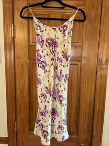 Y2K Victoria’s Secret LSilk Watercolor Floral Vintage Slip Dress Fairy 1990s - Bild 1 von 19