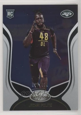 2019 Certified Rookies /399 Jachai Polite #186 Rookie RC - Image 1 of 2