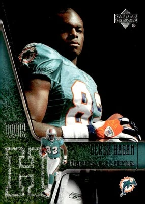 2006 Upper Deck Rookie Premiere Box Set #7 Derek Hagan - Image 1 of 2