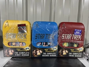 Star Trek The Original Series TOS DVD Complete First Second & Third Seasons - Picture 1 of 4