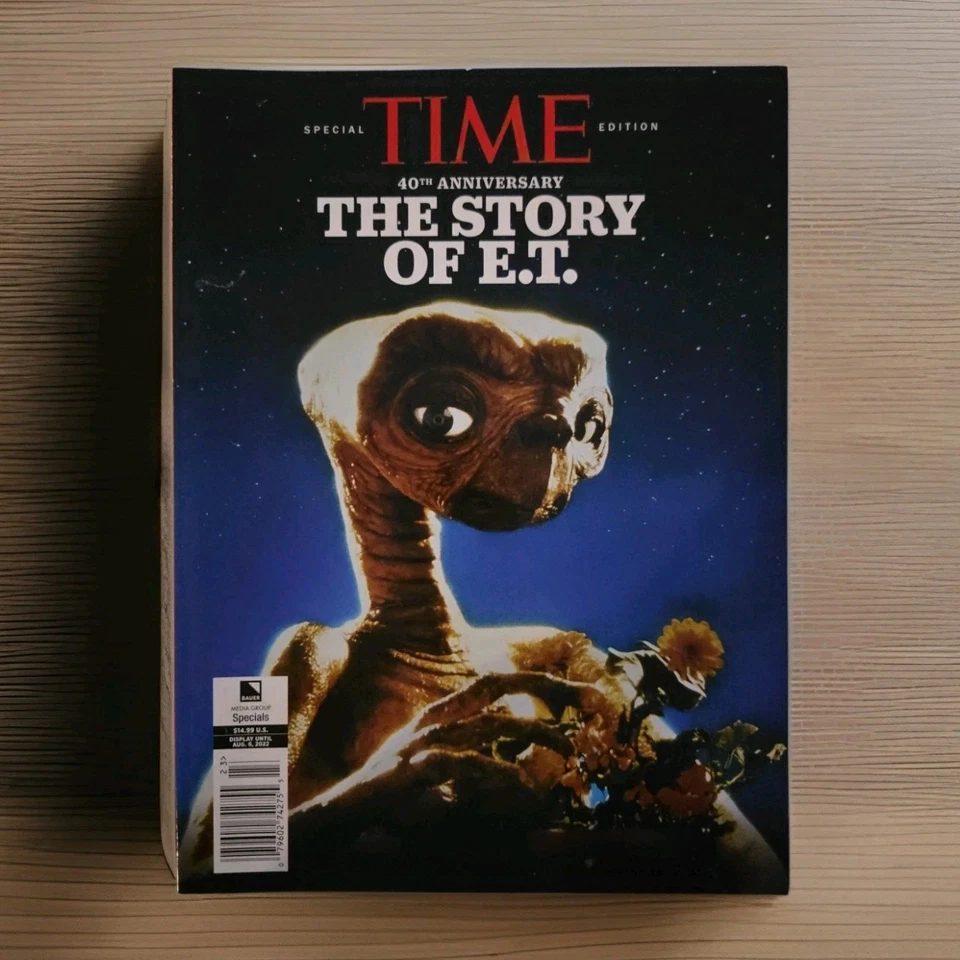 Time Magazine Special Edition 40th Anniversary The Story Of E.T. 2022 - Image 1 of 1