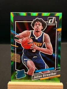 2023-24 Donruss Basketball - Julian Strawther RC - Rated Rookie Green Holo - 242 - Picture 1 of 2