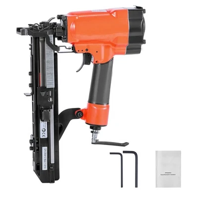 Uimoso Pneumatic Staple Gun 16 Gauge, Wide Crown Air Stapler, 70-120 PSI - Image 1 of 4