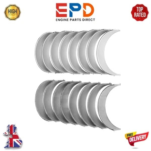 BMW 4.4L PETROL N63 N63B44 6 CONVERTIBLE 11247617338 BIG END BEARING SET STD NEW - Picture 1 of 6